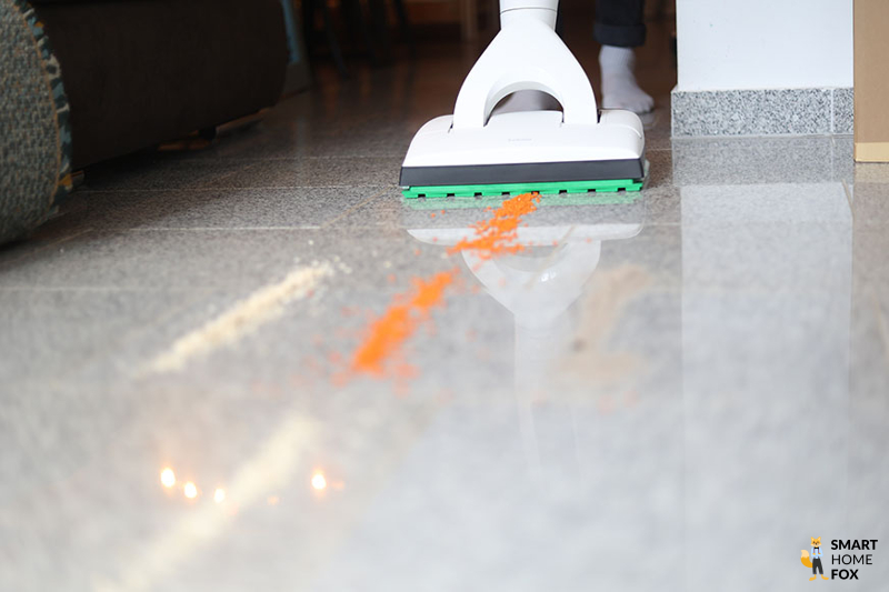 Haferflocken vor dem Saugen